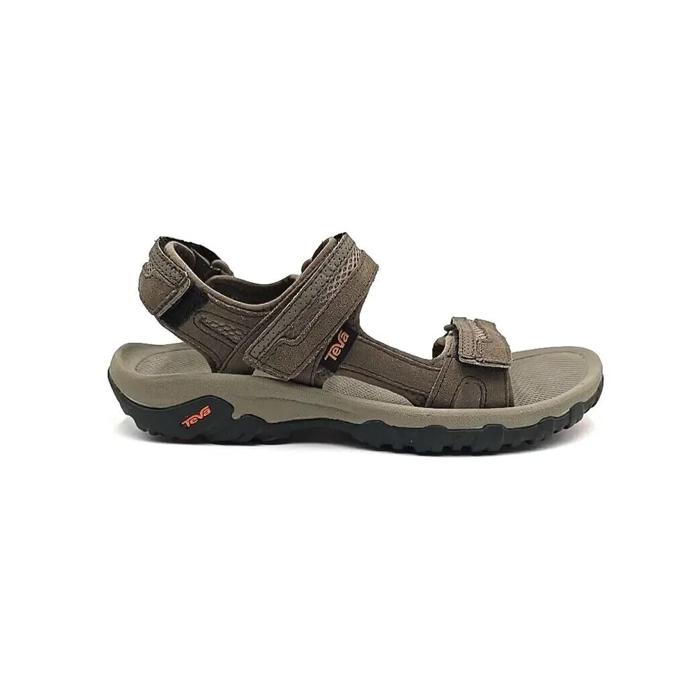 MENS TEVA HUDSON‎ HIKING SANDAL BUNGEE CORD SUEDE WATER SPORTS STRAPS Sz 9